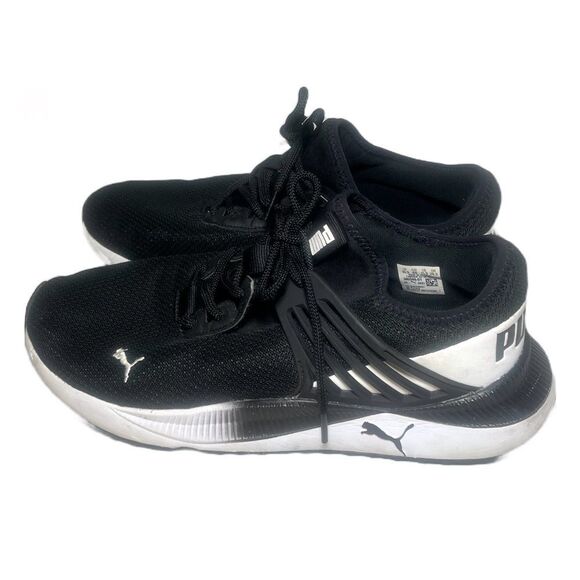 Puma Pacer Future Sneakers Mens Sz 11.5 Black Mesh Classic Athletic Shoes Sporty - Picture 3 of 9